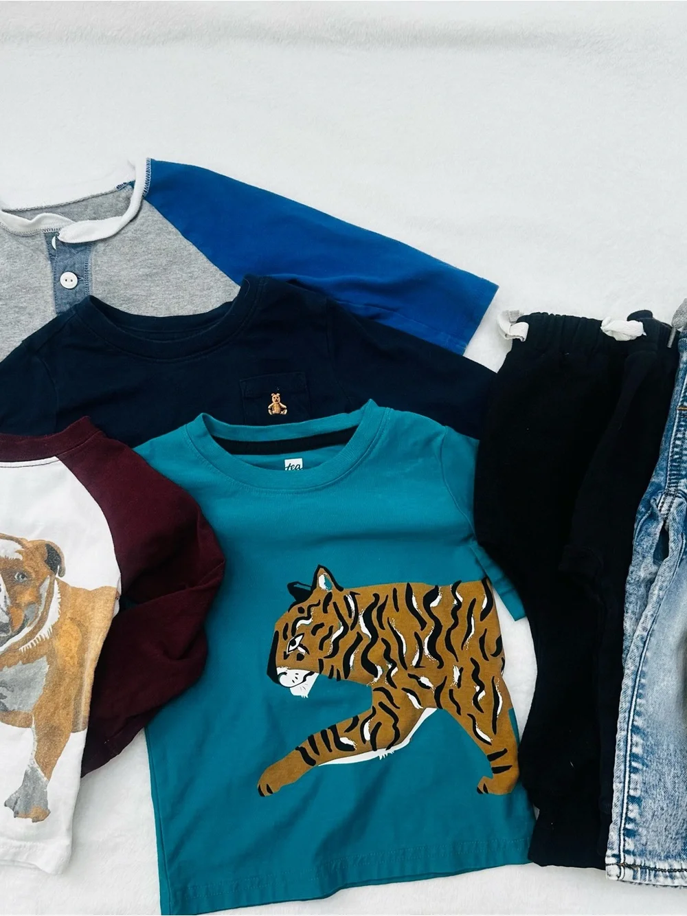 GAP , Tea Collection Various Brand Bundle 4 toddler outfits 12-18 months